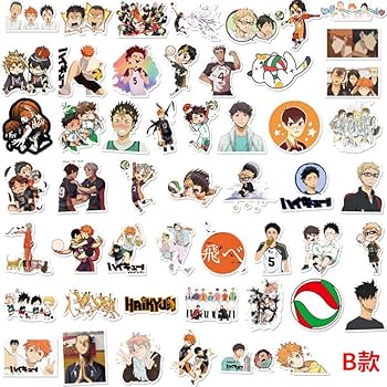 ハイキュー　ステッカー Amazon.co.jp: FOR ハイキュー ステッカー FOR 影山飛雄 月島蛍